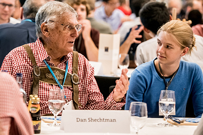 Lisa Weinbrenner und Daniel Shechtman